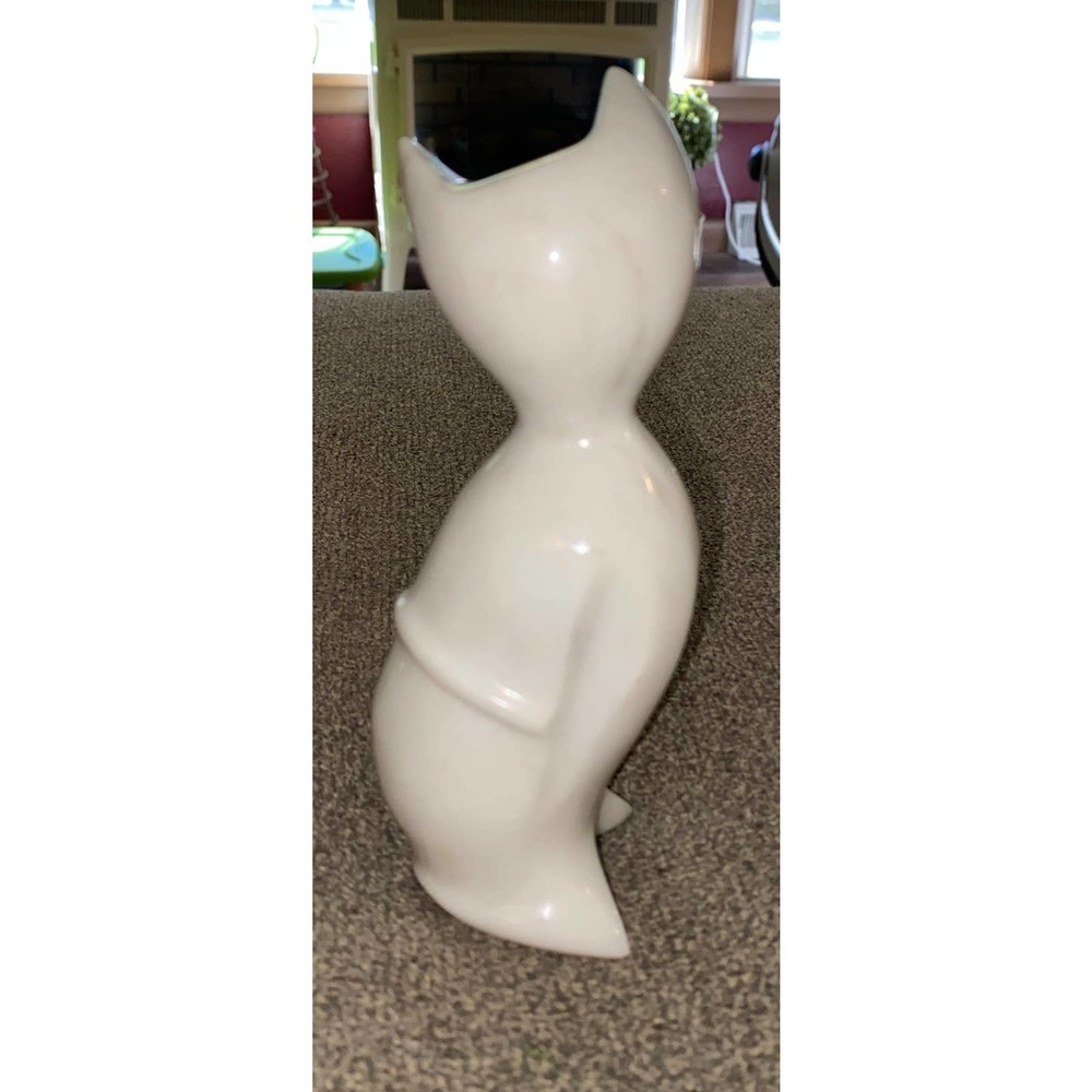 Vintage Sitting Cat Marble Figurine - Picture 8 of 9